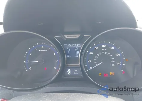 2013 Hyundai Veloster Turbo W/Blue from USA, damaged, VIN KMHTC6AE6DU112233